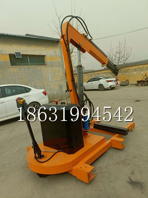 溪湖镇自卸车厢随车吊 自制轮式四不像起重机 四驱平板吊 5吨 贵盛